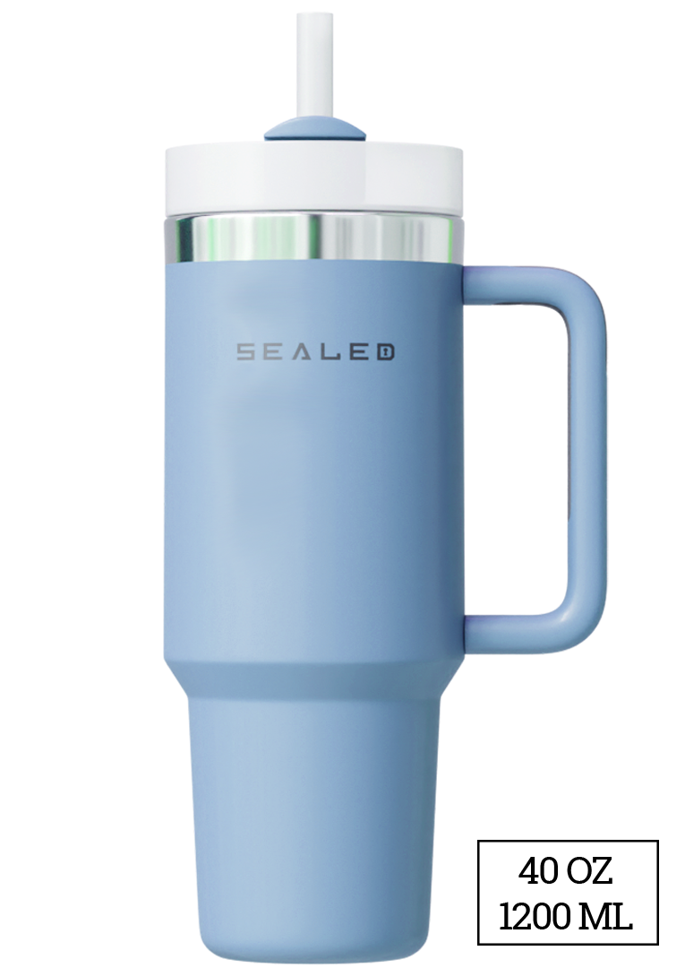 Sealed Tumbler 2 40 OZ Blue