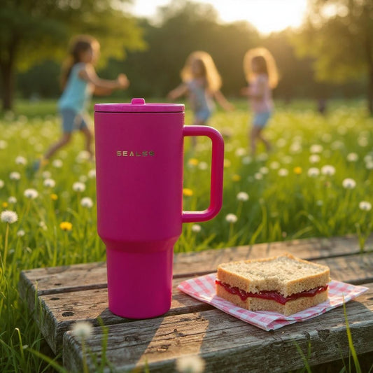 Sealed Tumbler 40 OZ Pink