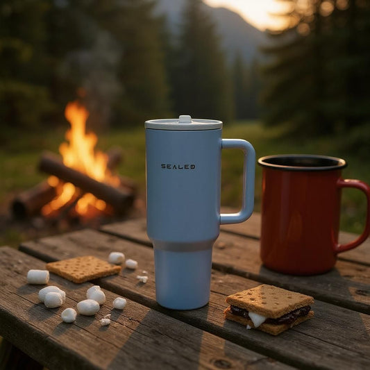 Sealed Tumbler 40 OZ Blue