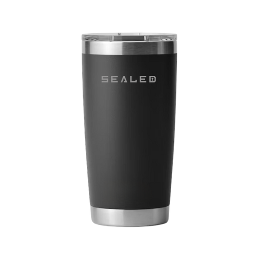 Sealed Coffee Cup 20 OZ Black