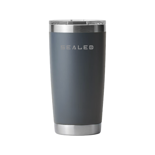 Sealed Coffee Cup 20 OZ  Grey